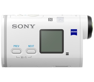 Sony X1000V 4K Action Cam met Wi-Fi en GPS + waterdichte hoes Wit