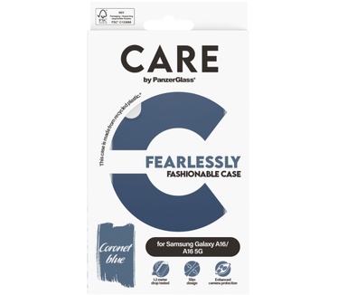 PanzerGlass CARE by PG Fash Case Blue Sam New A15
