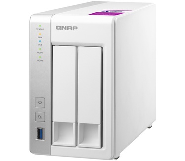 QNAP QNAP 231p2 1 GB Powerful and Affordable 4 Bay Network 16TB WD Red
