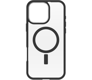 Otterbox React Series voor MagSafe voor iPhone 16 Pro Max, Black Crystal