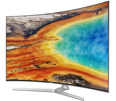 Samsung UE55MU9000 (buitenlands model) Zilver, Zwart