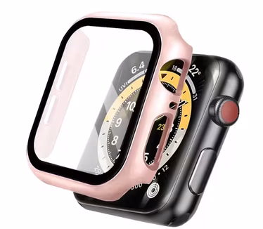 Imoshion Full Cover Hardcase voor Apple Watch 4 / 5 / 6 / SE 44 mm, Roségoud