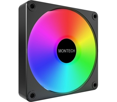 Montech GF120R V2 PWM ARGB 120mm Zwart, 120mm