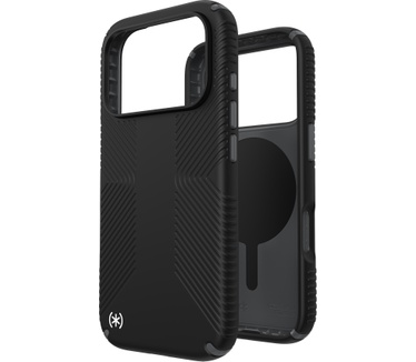 Speck Presidio2 Grip + MS Apple iPhone 17 Pro Black - with Microban