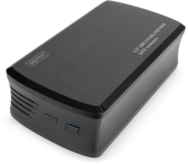 Digitus 3.5" USB 3.0 SSD/HDD RAID SATA enclosure Zwart