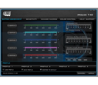 Adesso iMouse T40