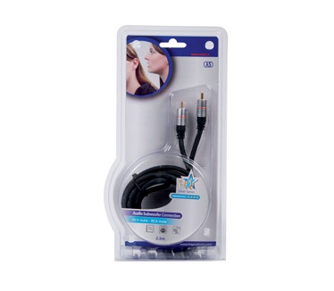 HQ Products 2.5m RCA M/M