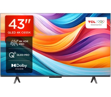 TCL 43C655K Zwart (buitenlands model)