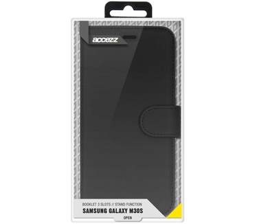 Accezz Wallet Softcase Bookcase Samsung Galaxy M30s / M21 - Zwart