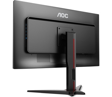 AOC G2868PQU Rood, Zwart