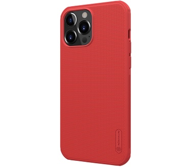 Nillkin Frosted Shield Hard Case iPhone 13 Pro Max (6.7") - Rood Rood
