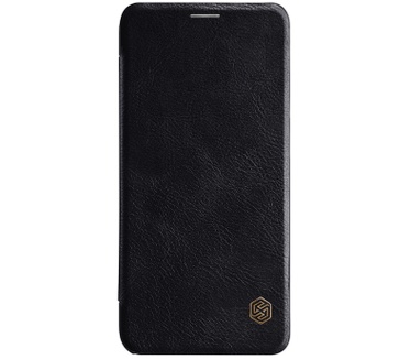 Nillkin Qin PU Leather Book Case - Samsung Galaxy A6 Plus - Zwart  Zwart