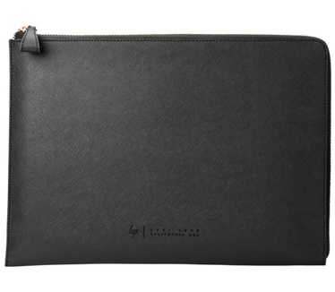HP 13.3 Spectre sleeve Split Leather Zwart