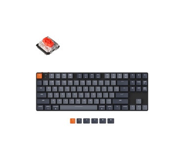 Keychron K1SE-A1 WhiteLED TKL Red US