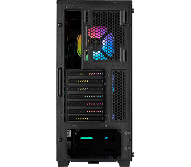 Corsair iCUE 220T RGB Tempered Glass Mid-Tower Smart Case Zwart