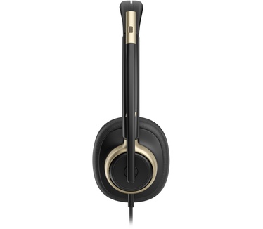 Poly Mission 825 Stereo USB Wired Headset (Bulk)