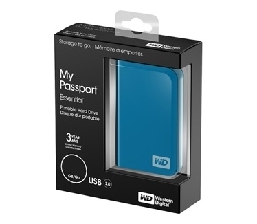 WD My Passport Essential 320GB Blauw