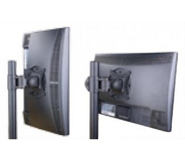 Techly 13-20" Desk Stand for 6 Monitor with Clamp" ICA-LCD 482-S