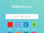 Firefox Rocket bij release oktober 2017