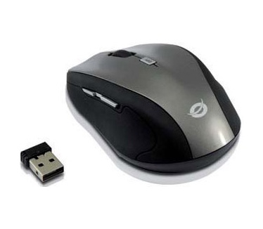 Conceptronic Optical Wireless 5-Button Travel Mouse