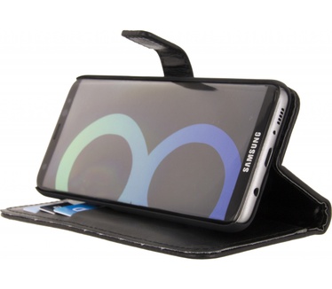Xccess PU Leather Business Book Case - Samsung Galaxy S8 - Zwart