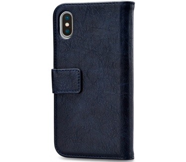Mobilize Classic Gelly BookCase - iPhone X/XS (5.8'') - Blauw  Blauw