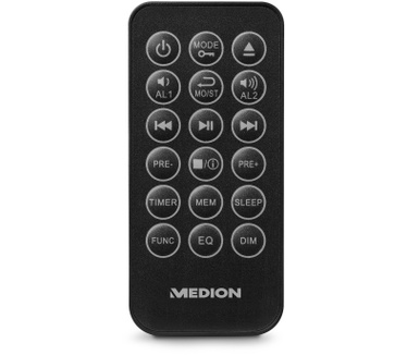 Medion LIFE E66265 Onderbouwradio met stereo-cd-speler | FM | AUX | RDS | 20 voorkeurzenders