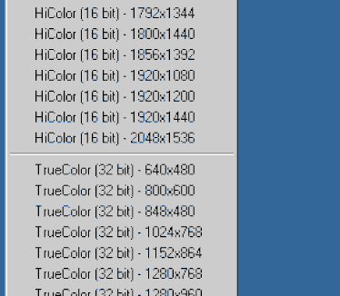 MultiRes - contextmenu