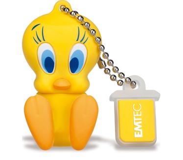 Emtec Looney Tunes Tweety 8GB Geel