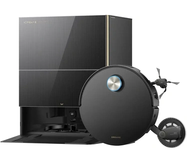 Dreame X60 Pro Ultra Complete, robotstofzuiger en -dweil, Dual UltraExtend-arm en 2 AI-camera's, passeert 10 cm obstakels, 42 000Pa, automatisch legen, zelfreinigende dweil op 100 °C en 100% klitvrij