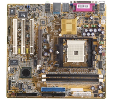 DFI K8M800-MLVF, K8M800 (mATX, AGP, Sound, LAN, SATA, RAID, VGA, 1394)