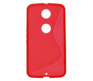 Kees S-line Gel Hoesje Motorola Nexus 6 - Rood