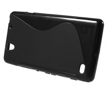 Kees S-line Gel Hoesje Sony Xperia C4 - Zwart
