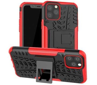 qMust Apple iPhone 11 Pro Rugged Hybrid Hoesje Rood