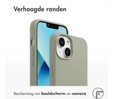 Accezz Liquid Silicone Backcover met MagSafe