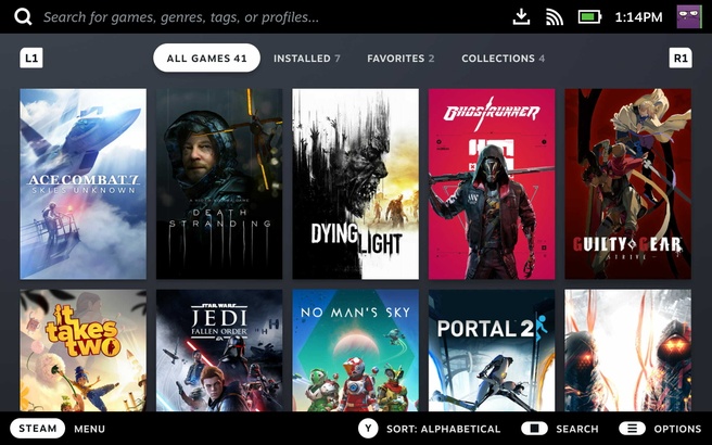 Steam Desk OS