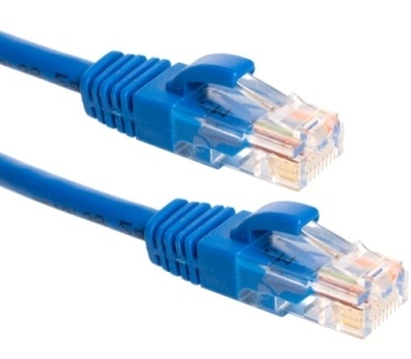 Eeconn Cat.6 U/UTP Patchkabel, AWG24, LSZH, Blauw, 2.5m