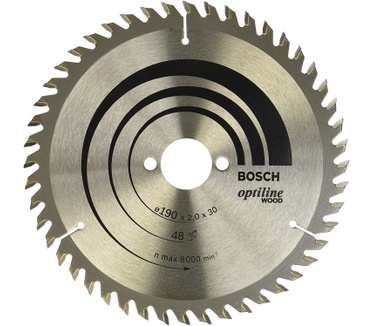 Bosch Optiline Wood Cirkelzaagbladen