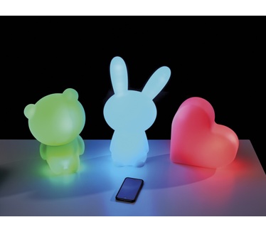 Bigben Interactive Draadloze bluetooth speaker met verlichting - konijn