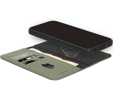 Mobiparts Leather 2 in 1 Wallet Case Samsung Galaxy S26 Green