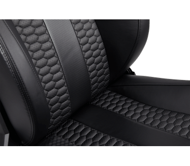 Corsair T2 Road Warrior Gaming Chair (Zwart/Zwart)