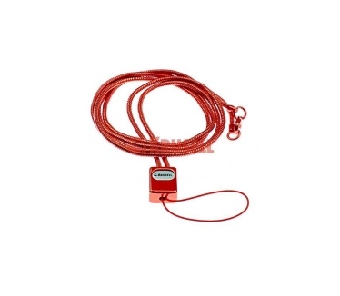 Krusell Krusell Neck Strap Stainless Red 50130
