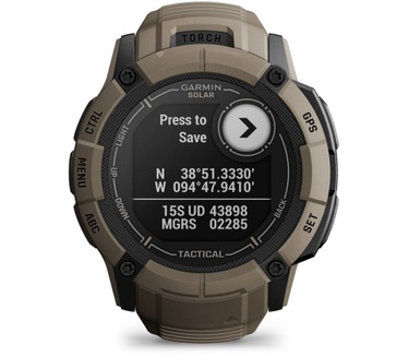 Garmin Instinct 2X Solar Tactical Edition Zwart (Brons)
