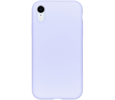 Accezz Liquid Silicone Backcover iPhone Xr - Paars