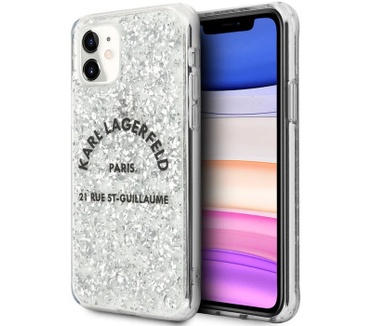 Karl Lagerfeld St-Guillaume Hard Case - iPhone 11 (6.1") - Zilver  Zilver