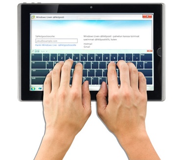 Asus Eee Slate B121 + BT Toetsenbord Wit