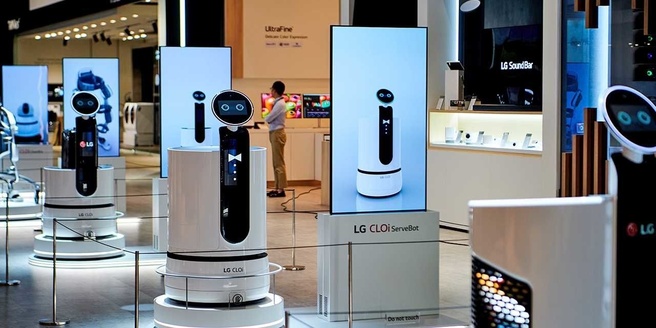 cloi robot winkelwagen