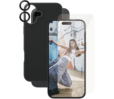 PanzerGlass CARE by PG 3-in-1 Bundle iPhone16 6.7