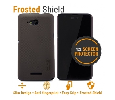 Nillkin Backcover Sony Xperia E4g - Super Frosted Shield - Brown
