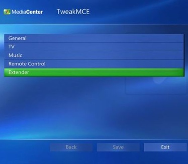 Tweak MCE PowerToy
